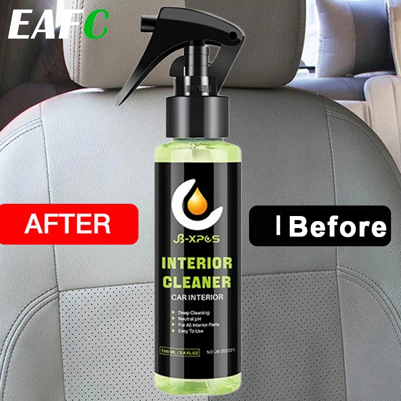 Seat Cleaner Fabric - EAFC-limpiador de espuma para coche, 50ML/100ML,
