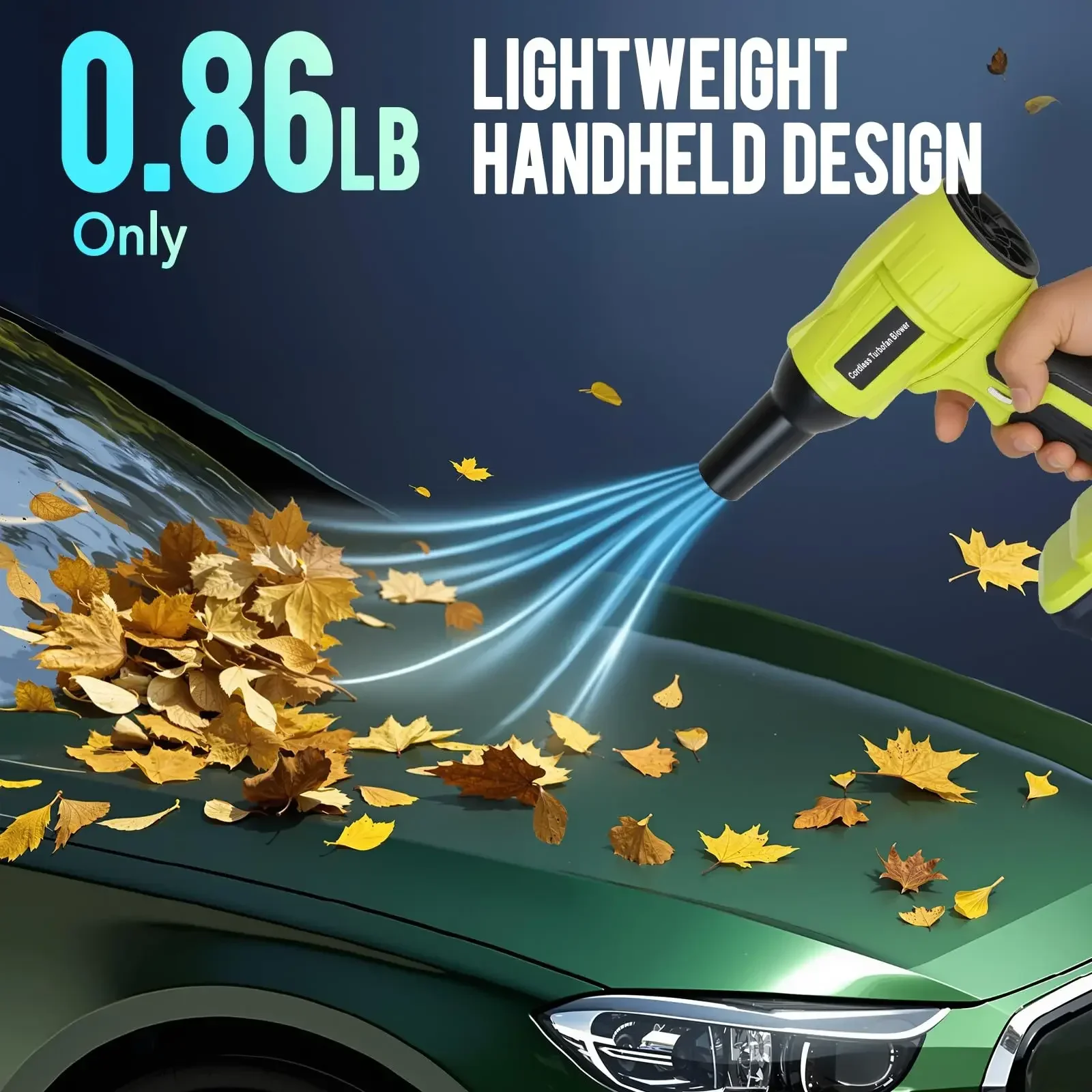 Para Ryobi 18V Li-ion batería  - Dryer Car Blower reseña y precio