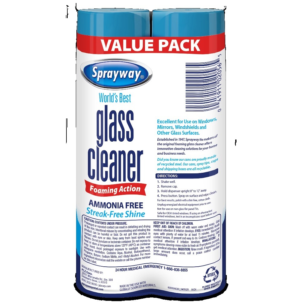 Limpiador de Vidrios en Aeroso - Glass Cleaner Streak reseña y precio