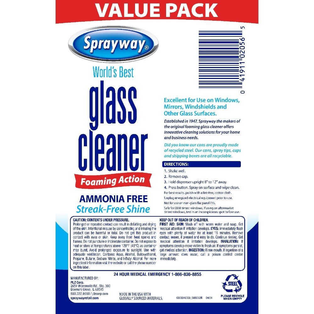 Limpiador de Vidrios en Aeroso - Glass Cleaner Streak reseña y precio