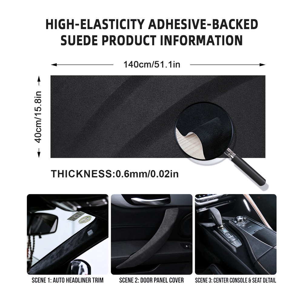 Tela de gamuza autoadhesiva de - Leather Cleaner Interior reseña y precio
