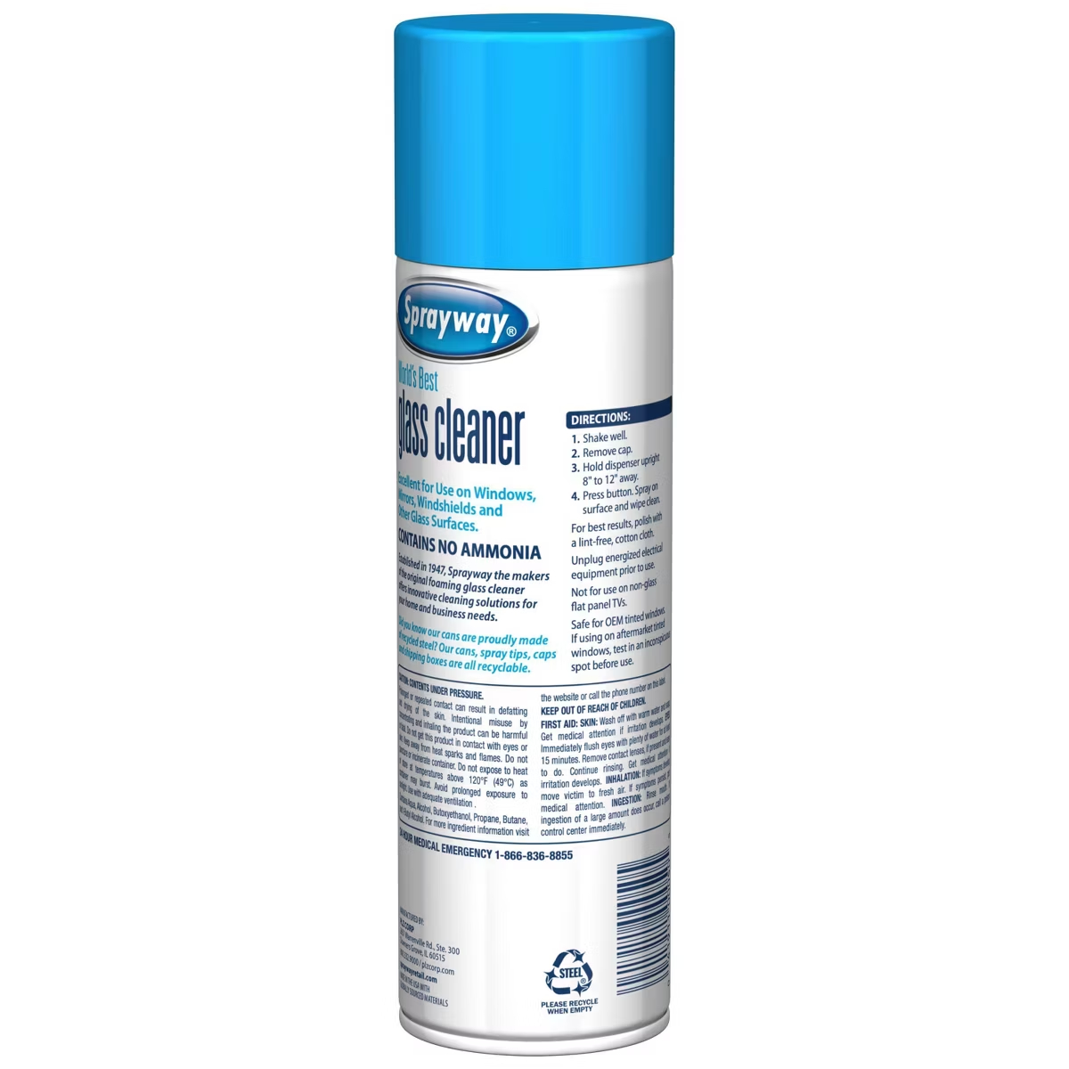 Limpiador de Vidrios en Aeroso - Glass Cleaner Streak reseña y precio